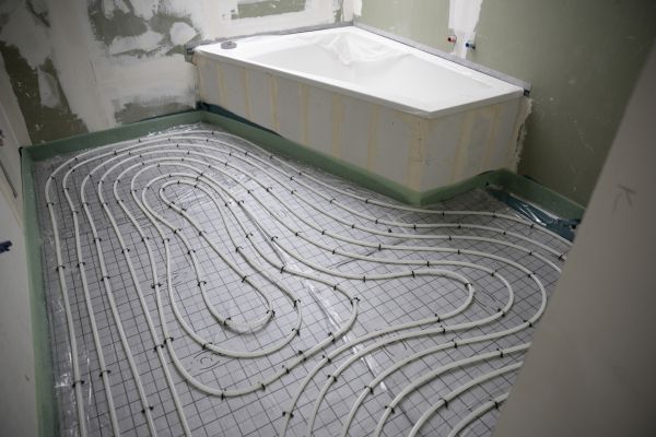Bathroom Floor Heating Repair