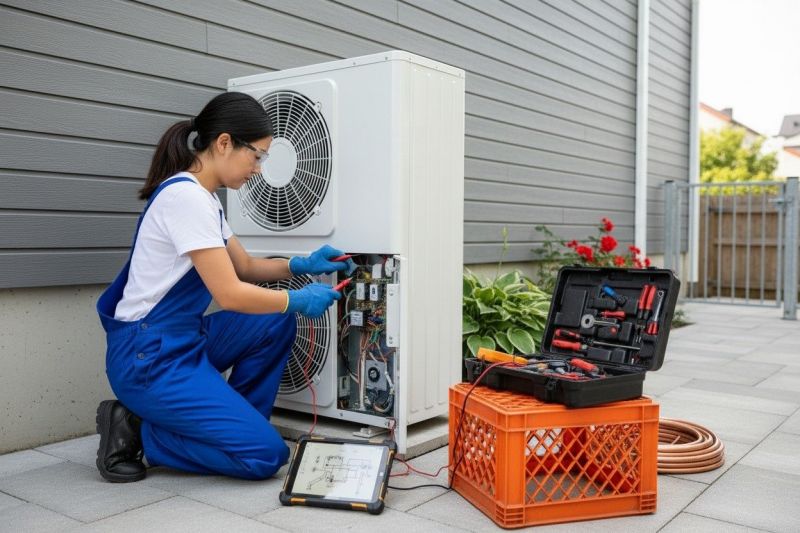 Heat Pump Repair detail