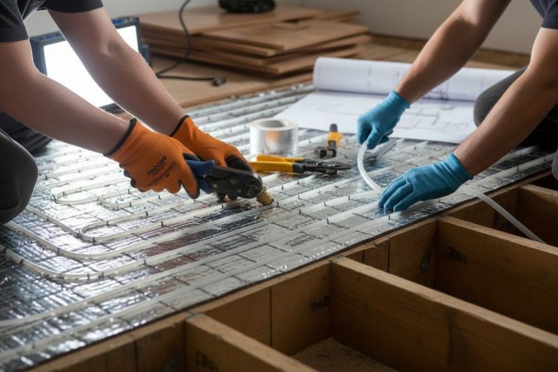 Panel Heating Installation